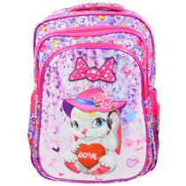 Mochila Feminina Escolar Passeio Infantil Meninas Estampada