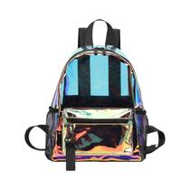 Mochila Feminina Estilosa De PVC Transparente, Resistente À Água, Para Festivais De Música E Escola,