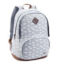 Mochila Feminina Faculdade Trabalho Material Tipo Jeans Moda Mochila Feminina Faculdade Trabalho Material Tipo Jeans Moda