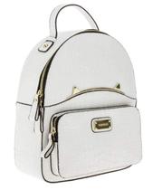 Mochila Feminina Gatinho Veryrio Croco com Bolso Antifurto