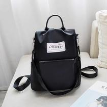 Mochila Feminina Grande De Tecido Oxford À Prova D'água Casual/Bolsa De Viagem Combina Com Tudo