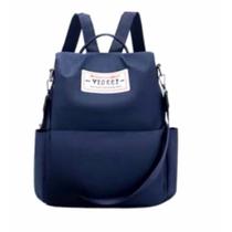 Mochila Feminina Grande De Tecido Oxford À Prova D'água Casual/Bolsa De Viagem Combina Com Tudo Mochila Feminina Grande De Tecido Oxford À Prova D'água Casual/Bolsa De Viagem Combina Com Tudo