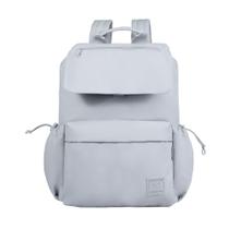 Mochila Feminina Grande Esportiva Puff II Cinza