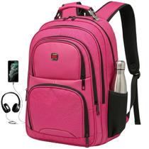 Mochila Feminina Impermeável Faculdade Trabalho Executiva Notebook Reforçada Grande Escolar Tamanho:ÚnicoGenero:Unissex