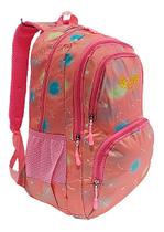Mochila Feminina Infantil Juvenil Love Coração Costas Ve22