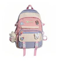 Mochila Feminina Infantil Passeio Escolar Multifuncional Fitness Nylon Trabalho Escola Faculdade Creche Cursinho