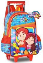 Mochila Feminina Infantil Rodinha Escolar Maria Clara & Pj Alça Costa Lançamento Clio Mochila Feminina Infantil Rodinha Escolar Maria Clara & Pj Alça Costa Lançamento Clio