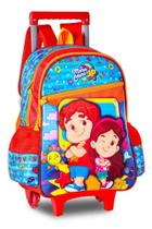 Mochila Feminina Infantil Rodinha Escolar Maria Clara & Pj Alça Costa Lançamento Clio Mochila Feminina Infantil Rodinha Escolar Maria Clara & Pj Alça Costa Lançamento Clio