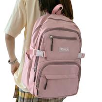 Mochila Feminina Juvenil Antiroubo Colorida Menina Blogueira Masculina Jovem Lançamento Notebook Espaçosa