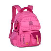 Mochila Feminina Juvenil Detalhes Pelucia Rebecca Bonbon