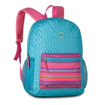 Mochila Feminina Juvenil Escolar Costas Reforçada Clio