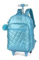 Mochila Feminina Juvenil Notebook Rodinha Barbie Metalizada Mochila Feminina Juvenil Notebook Rodinha Barbie Metalizada