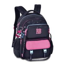 Mochila Feminina Juvenil Premium Rebecca Bonbon com Bolsinha