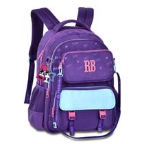 Mochila Feminina Juvenil Premium Rebecca Bonbon com Bolsinha