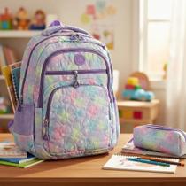 Mochila feminina Juvenil Reforçada Passeio Unissex universidade Mochila feminina Juvenil Reforçada Passeio Unissex universidade