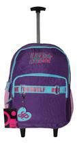 Mochila Feminina Juvenil Yepp Girls Rodinhas Escolar Origina