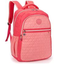 Mochila Feminina Kika Rosa Notebook - Nova Rio