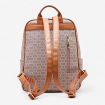 Mochila Feminina Laptop Chenson Monograma Elegance