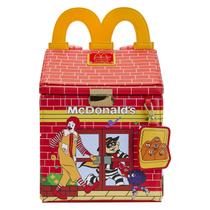 Mochila Feminina Loungefly McDonald's Happy Meal Vermelha Mochila Feminina Loungefly McDonald's Happy Meal Vermelha