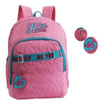 Mochila Feminina Love Coração Juvenil Yepp Costas Preta Gran Mochila Feminina Love Coração Juvenil Yepp Costas Preta Gran