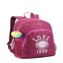 Mochila Feminina Love Wins Pompom Cores Arco Iris 14665