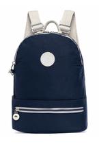 Mochila Feminina Madami Casual Azul Escolar