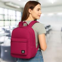 Mochila Feminina Masculina Bolsa Estudante Faculdade Academia Notebook Viagem Escolar Multiuso Leve
