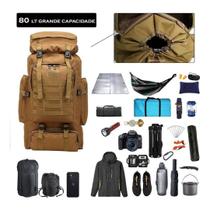Mochila Feminina Masculina Cargueira 80l Mochilão Reforçada Mochila Feminina Masculina Cargueira 80l Mochilão Reforçada