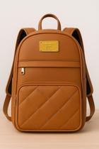 Mochila Feminina Média material sintético Alça Ajustável Estilo Casual Mochila Feminina Média material sintético Alça Ajustável Estilo Casual