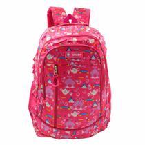 Mochila Feminina Menina Escolar Infantil Reforçada Castelo Bule WL8908 Mochila Feminina Menina Escolar Infantil Reforçada Castelo Bule WL8908