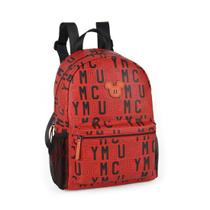 Mochila feminina mickey mouse original bmk78525 vermelho