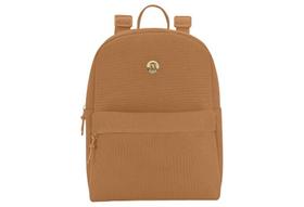 Mochila Feminina Moleca Casual Com Compartimento Frontal Camel Mochila Feminina Moleca Casual Com Compartimento Frontal Camel