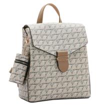Mochila Feminina Monograma Tramas Chenson