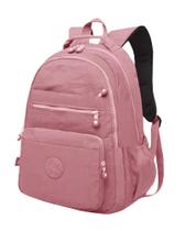 Mochila Feminina Multifunção Notebook Tactel Molinho Resistente Impermeavel Trabalho Escola Viagem
