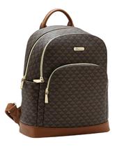Mochila Feminina New Elemento Gráfico - Chenson 8485618 - Café