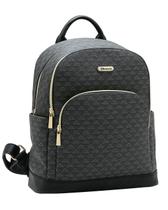 Mochila Feminina New Elemento Gráfico - Chenson 8485618 - Preto Mochila Feminina New Elemento Gráfico - Chenson 8485618 - Preto