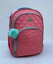 Mochila Feminina Notebook KIKA Com Chaveiro KK24M27