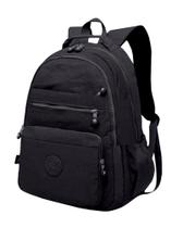 Mochila Feminina Notebook Tactel Leve Resistente Estilosa Escola Trabalho Viagem Living Traveling - JTK