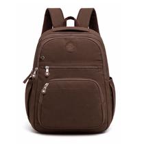 Mochila Feminina Nylon Estilosa Impermeavel Grande