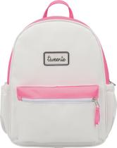 Mochila Feminina Pampili Tweenie Branco e Rosa 580163