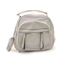 Mochila Feminina Pequena Couro Moderna com Porta Nécessaire