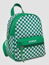 Mochila Feminina Pequena Verde Chess