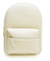 Mochila Feminina Preta Bolsa Pequena Sintético Escolar Barato