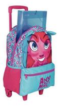Mochila Feminina Rodinha Infantil Juvenil Any Malu Sestini G