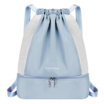 Mochila Feminina Saco Com Cordão Treino Beach Tenis Fitness