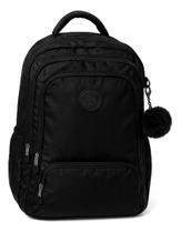 Mochila Feminina Tactel Grande e Impermeável com Compartimentos e Bolso Lateral