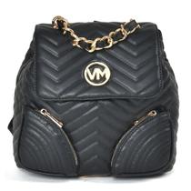 Mochila Feminina Via Marte Corrente Dourada B2-603-01 Mochila Feminina Via Marte Corrente Dourada B2-603-01