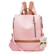 Mochila Feminina Vira Bolsa Ombro Lateral Costas Trabalho Escola FaculdadeTreino Casual Original Basica Confort Premium - Meimi Amores