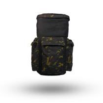 Mochila Ferramental Preto com Camuflado 50Litros Lona Encerada Mochila Ferramental Preto com Camuflado 50Litros Lona Encerada