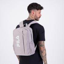 Mochila Fila Basic Letter Cinza
